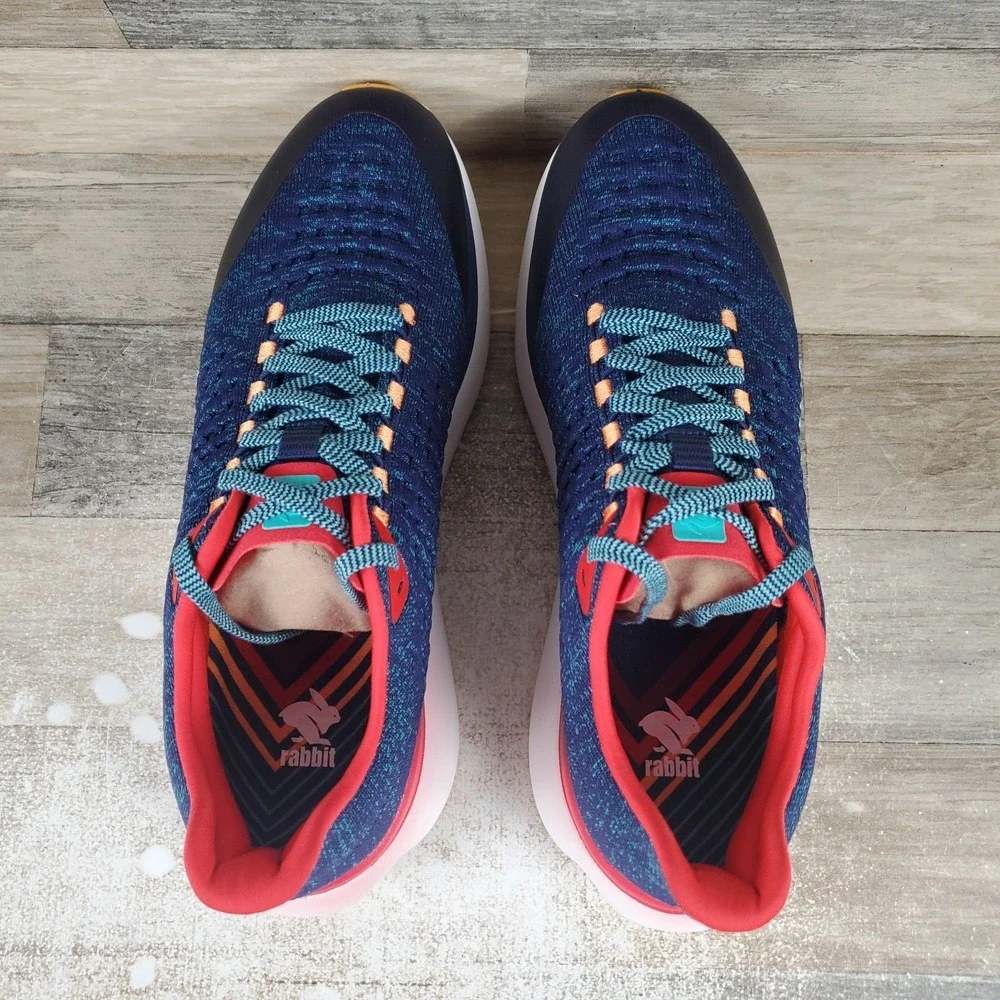 Rabbit Dream Chaser Mens Shoes Sz 12 M Running Beacon Blue Mesh Lace Up Sneakers